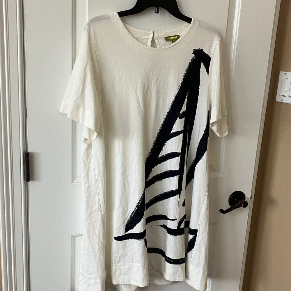 Anthropologie White Celandine Blouse
